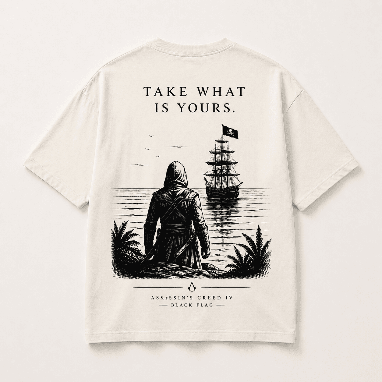 Camiseta AC Black Flag - Imagem 2